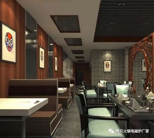 火锅装修效果图大全工业风_火锅装修风格图片大全百度_火锅店装修效果图