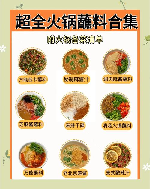 调好吃的火锅蘸料_火锅好吃调蘸料怎么调_火锅蘸料怎么调好吃