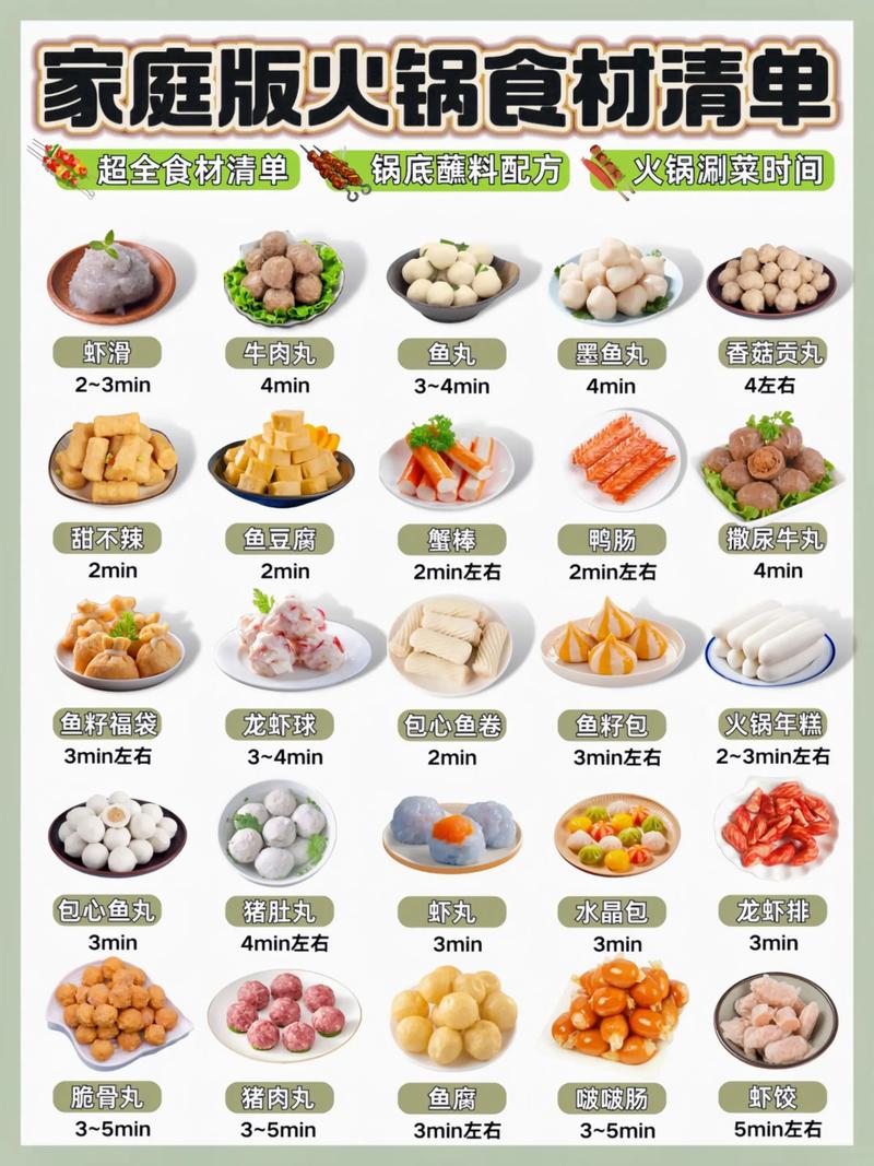 火锅配菜_火锅配菜哪些最好吃_火锅配菜有哪些